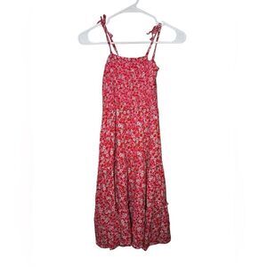 Vince Camuto Red Floral Kids Dress